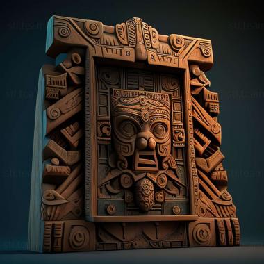 3D model Stela game (STL)